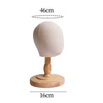 Wood Wig Stand