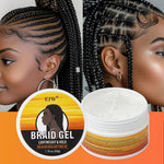 EJW Hair Braid Gel,Styling Wax For Natural Look Braid Style Curl