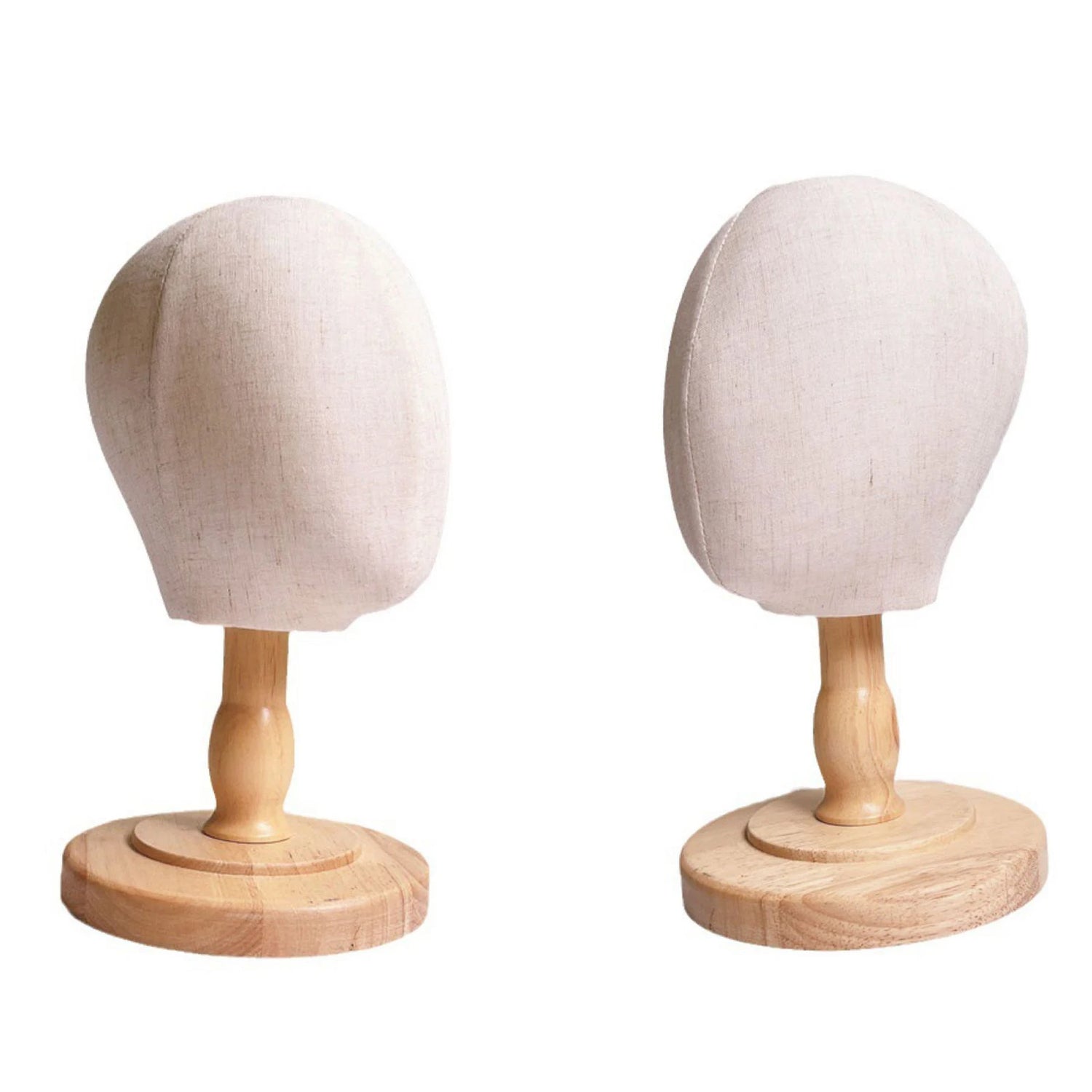 Wood Wig Stand