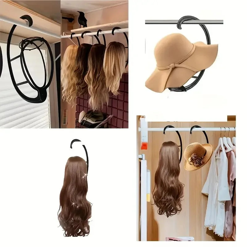 Wig Hanger Portable Hanging Wig Stand