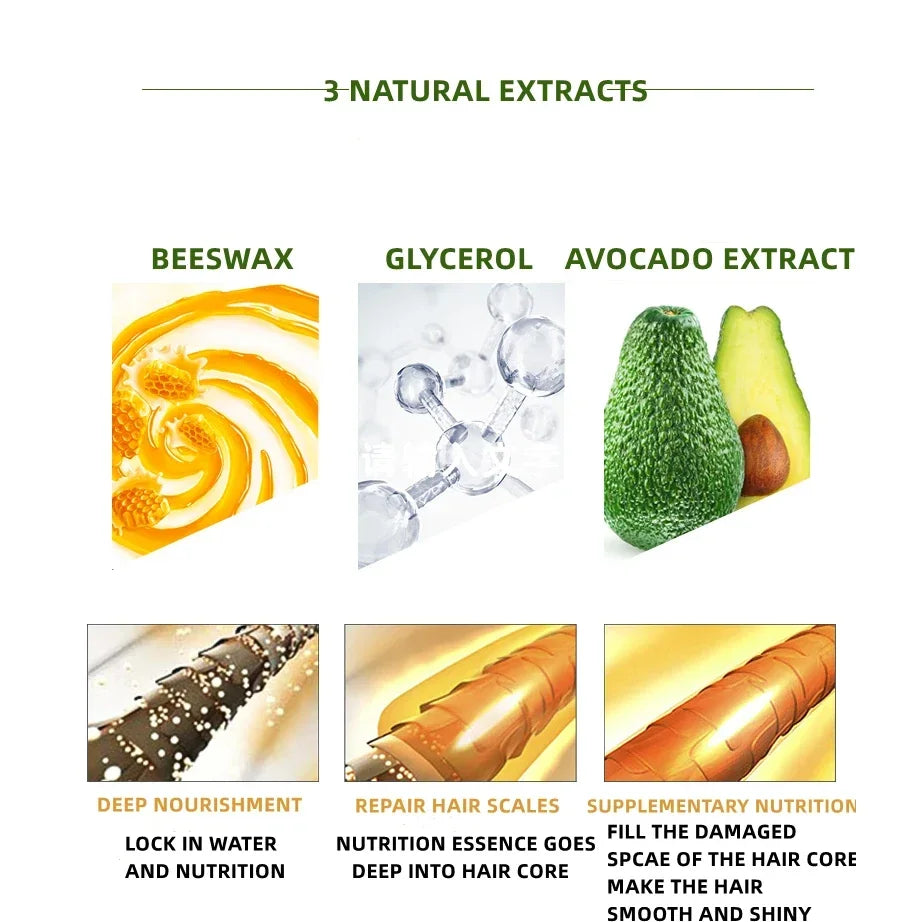 Hair Wax Stick Long Lasting Waterproof