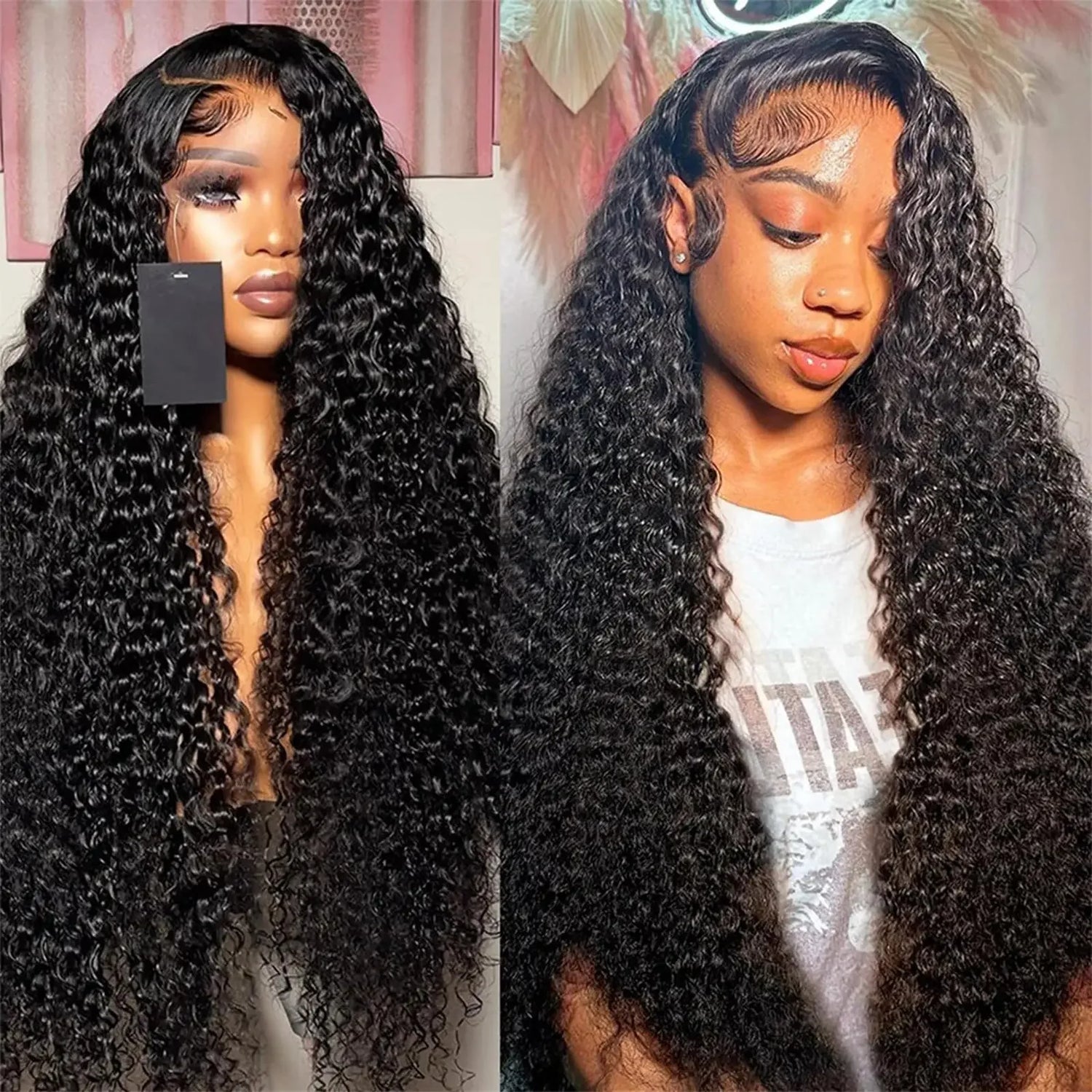 Curly Human Hair Wigs