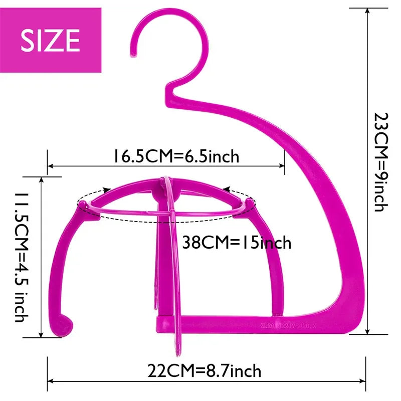 Display Rack Wig Holder For Styling