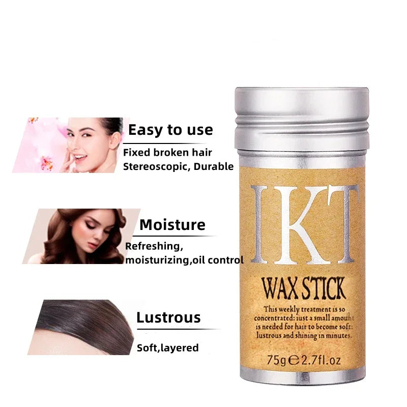 Hair Wax Stick Long Lasting Waterproof